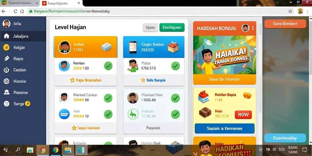 Komunitas aktif membuat permainan semakin seru.