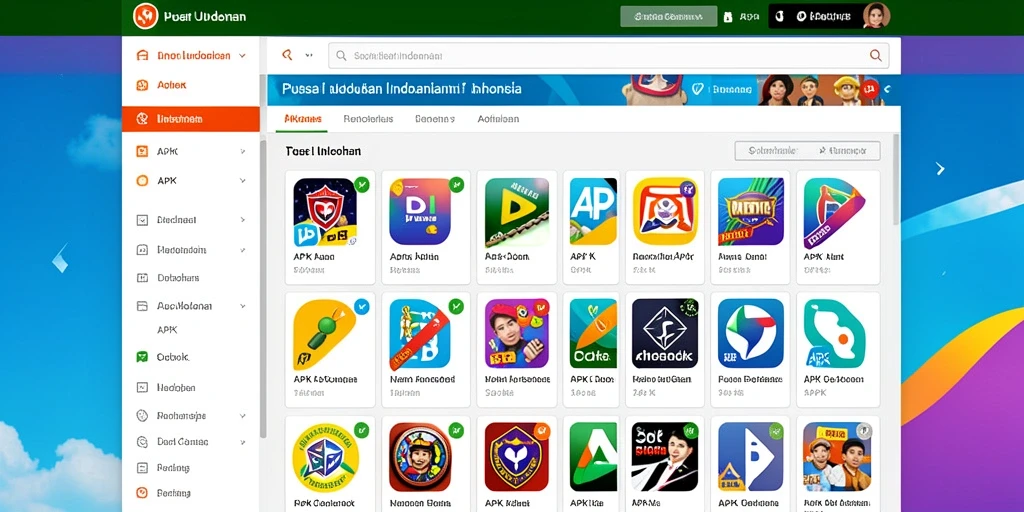 Pemandangan grafis menakjubkan dari level yang sangat menarik.