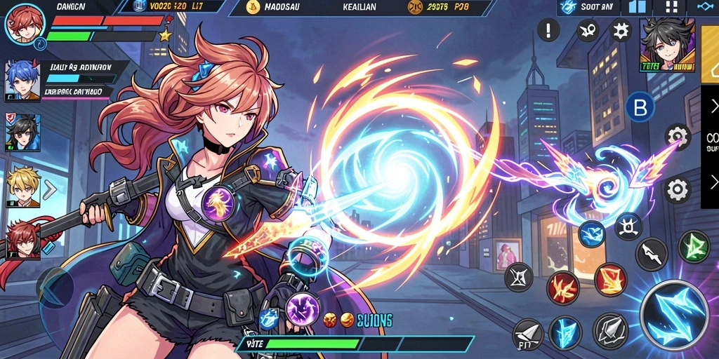 Momen seru dalam mode multiplayer bersama teman.