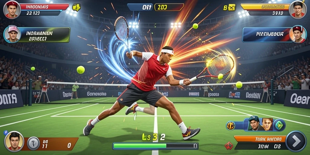 Fitur multiplayer yang mempertemukan pemain dari seluruh dunia.