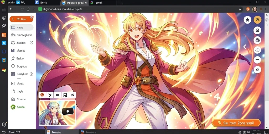 Gambaran gameplay seru dalam pertempuran.