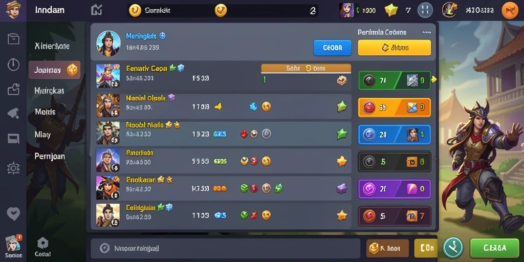 Screen capture dari mode multiplayer yang seru.